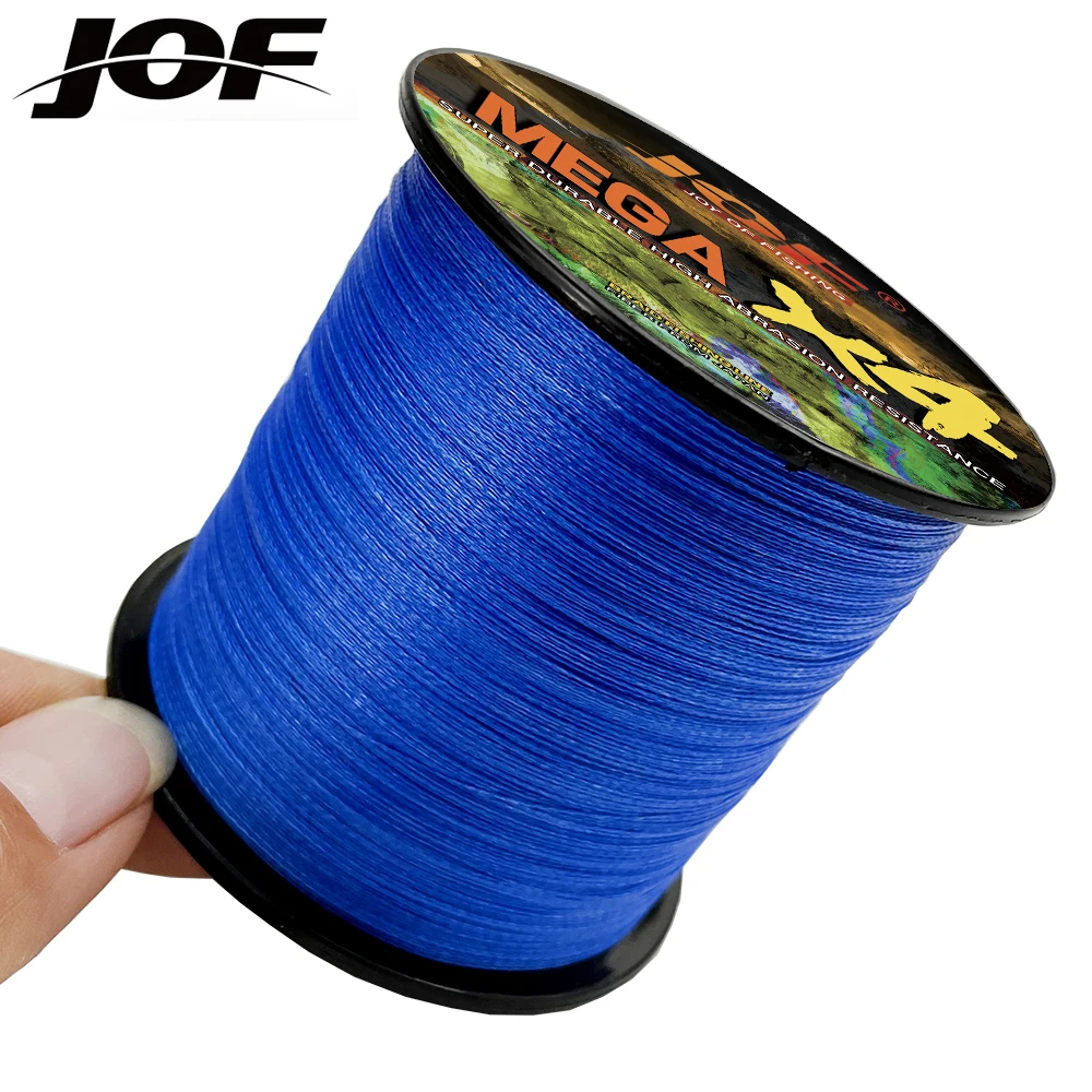 JOF-sedal de pesca de PE, hilo trenzado de 300m, superfuerte, multifilamento, para trucha, 10lb-80lb - imagen 3