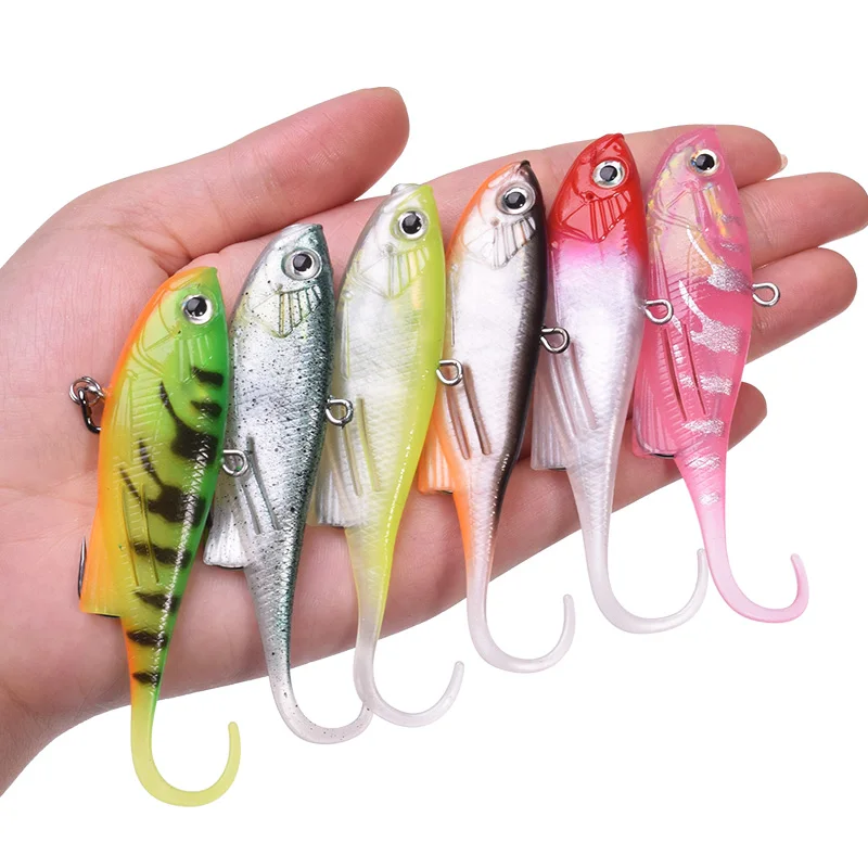 Señuelo de pesca de silicona VIB, 1 unidad, Jig Vibrate, 9cm, 14,5g, Crankbait, Spinner, Swimbait, Bass Pike Perch, aparejos de pesca - imagen 2