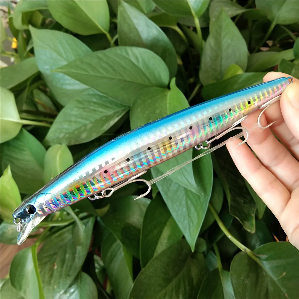 TSURINOYA-señuelo de pesca 4 piezas 140S, cebo duro de fundición ultralargo, DW92, 140mm, 26g - imagen 4