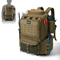 Goture Mochila impermeable pesca – Doble compartimento gran capacidad