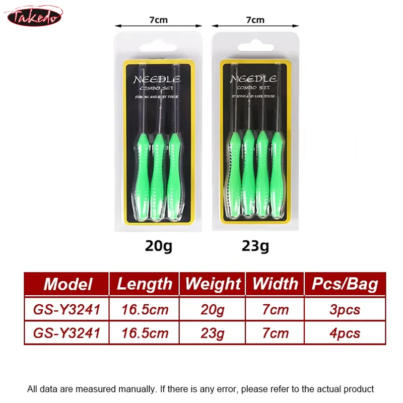 TAKEDO Baiting Needle Set Carp Fishing Accessories Rigs Fishing Hook Drill Stringer Baiting Rig Punching Needle - imagen 3