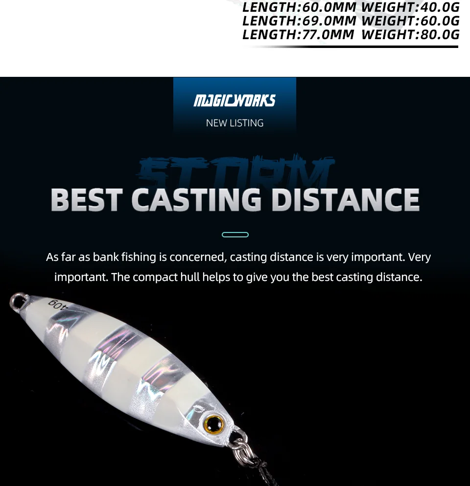 Experimente la mejor aventura de pesca con nuestro señuelo compacto duradero y versátil