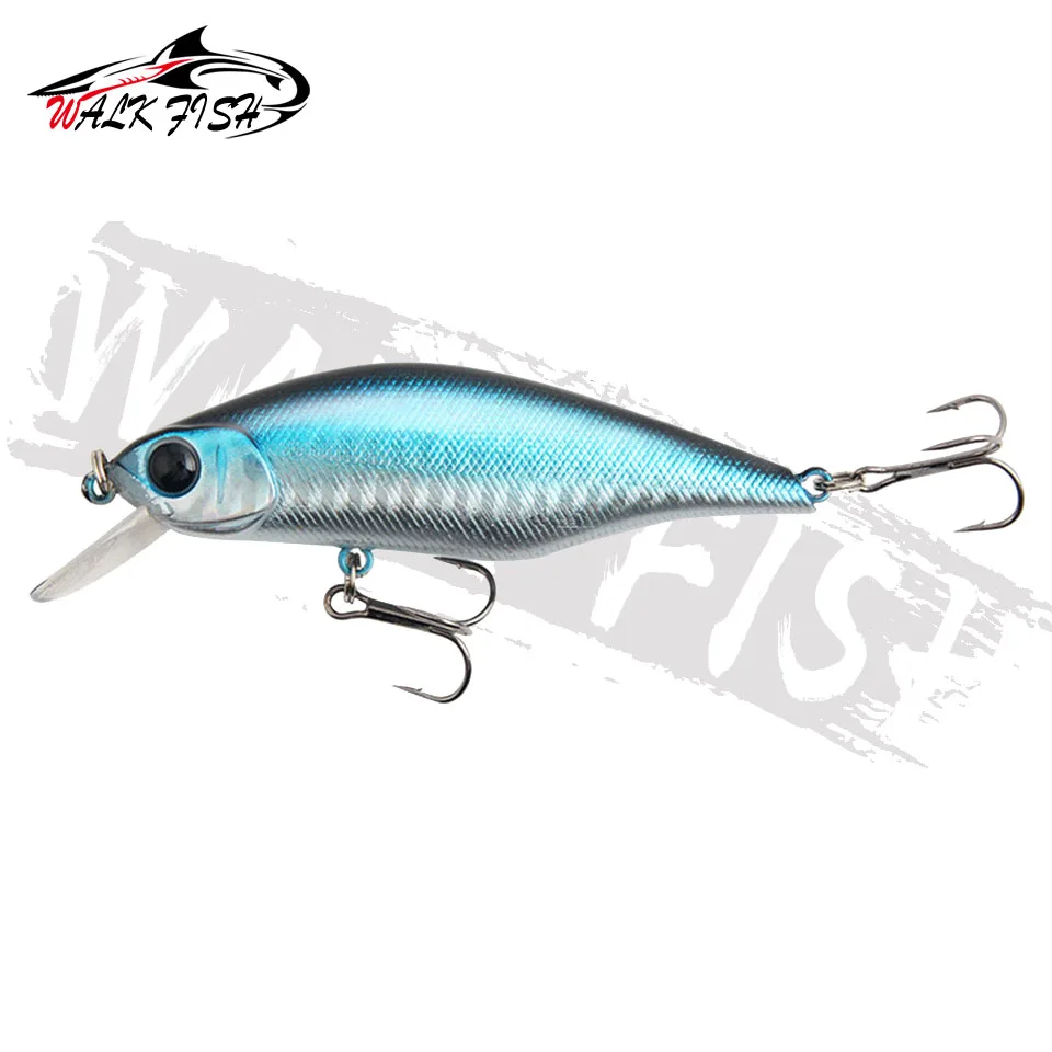 WALK FISH-señuelo flotante para Pesca, cebo duro de plástico Artificial para lubina, trucha, 1 piezas, 8,5 cm, 11,2g - imagen 4