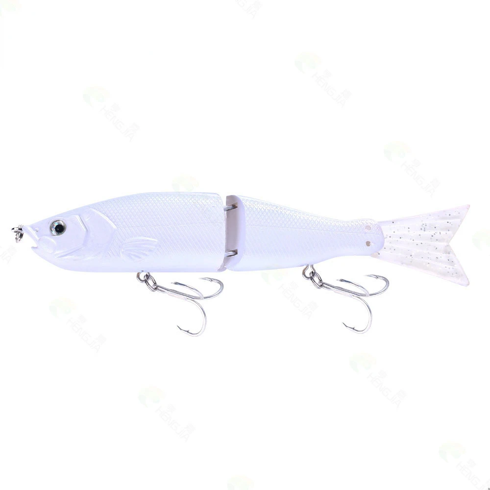 Cebo articulado Swimbait Vibration Lipless Minnow Crankbait 18cm 52g Artificial duro hundimiento Wobbler señuelo de pesca para Lucio señuelos de pesca mar carp fishing de rockfishing cebos duros swimbait caza y pesca - imagen 2