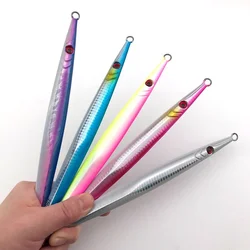Plantillas artificiales jigging lento plomo brillante aguas profundas