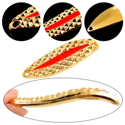Cucharas giratorias Metal dorado 2,5-20g para pesca deportiva