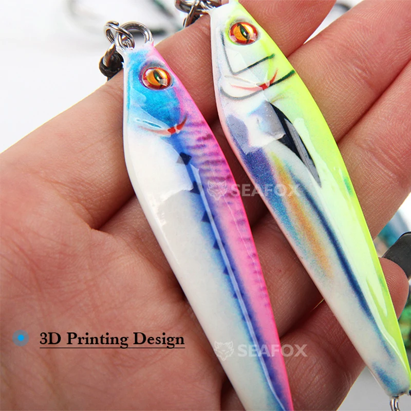 Señuelo Metálico de Jigging Lento para Pesca de Costa y Alta Mar - imagen 2