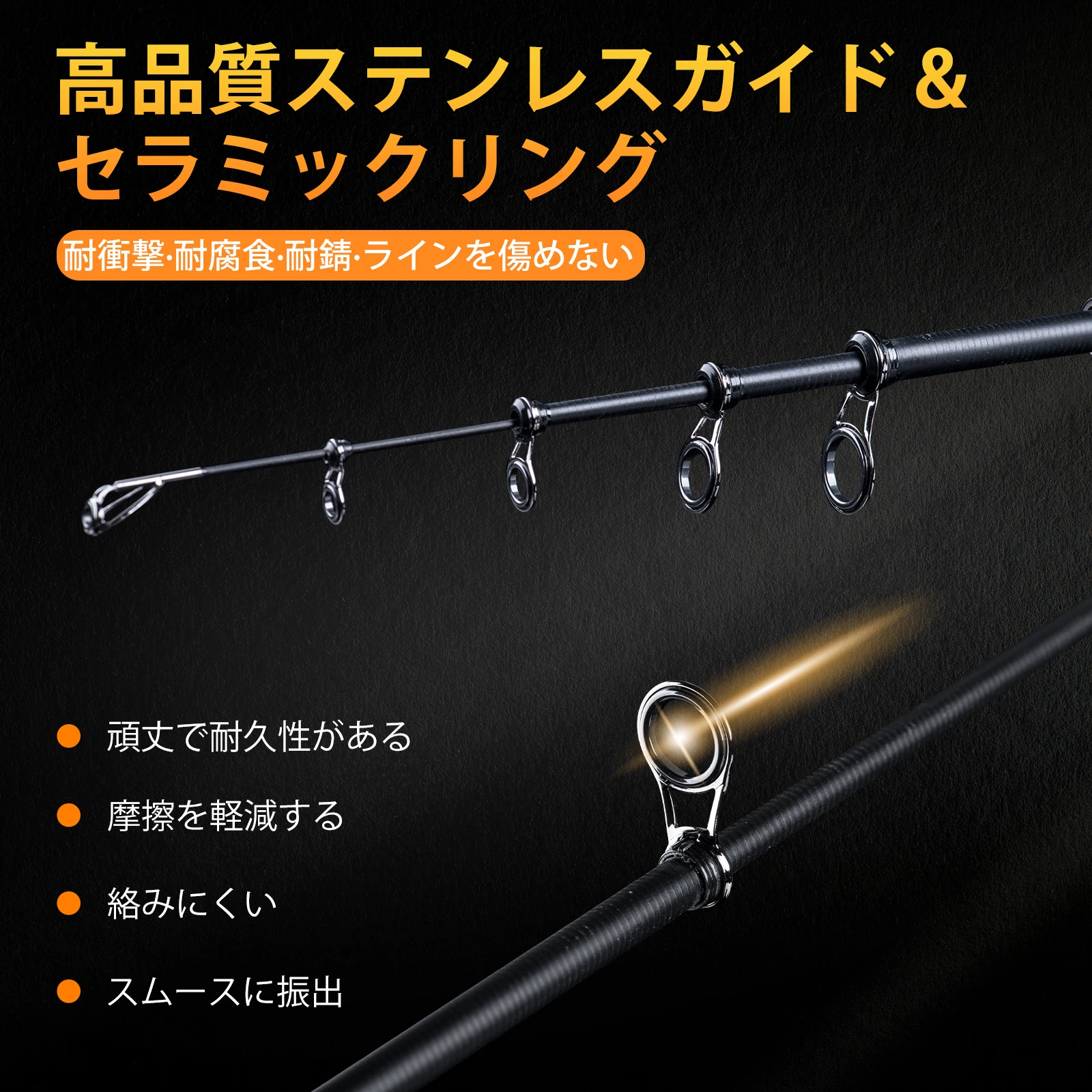 Goture VUONG MIST caña de pescar ultraligera en roca telescópica giratoria 3-20g mango de madera aparejos de pesca de fundición de carbono potencia M ML - imagen 3