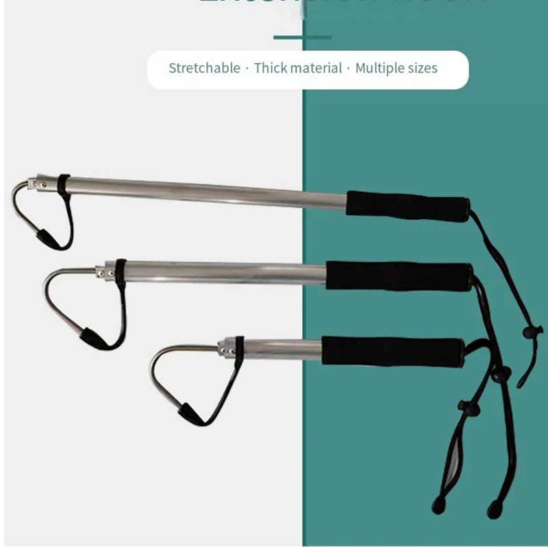 Agarre de pescado escalable con púas, arpón de pesca, gancho de horquilla de pesca de Metal para pesca en hielo en barco de mar al aire libre - imagen 3