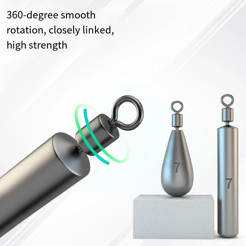 Plomo de pesca de 5 uds., 3,5g/5g/7g/10g/14g/20g, pesas de tiro y plomos de lápiz, peso de pesca, plomos de plomo, accesorios de pesca