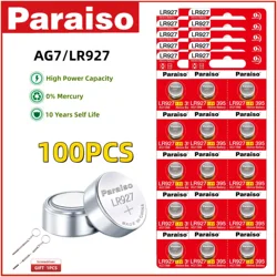Pilas botón LR927 AG7 Paraiso – 10 años para pesca