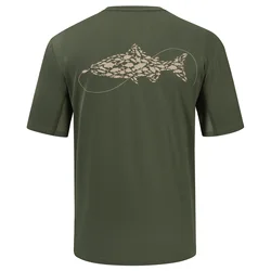 Bassdash Camiseta de pesca para hombre FS36M UPF50+ Proteccion UV