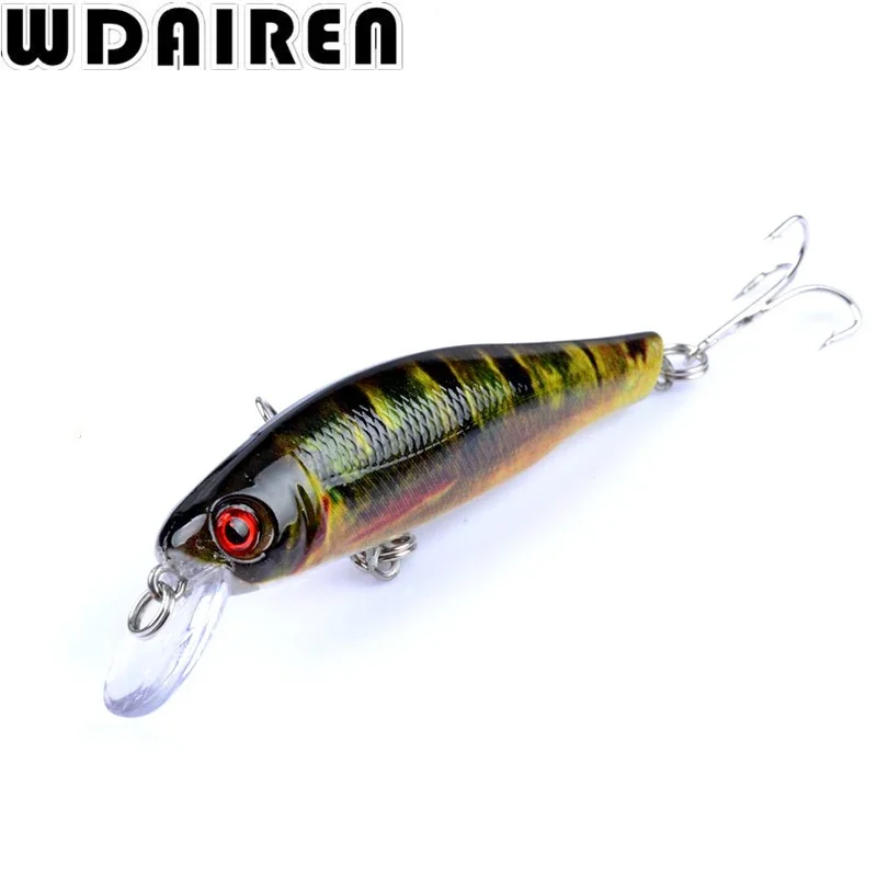 Señuelo duro Wobbler Minnow 8,5 cm – Crankbait con anzuelos triples - imagen 3