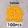 100pcs yellow