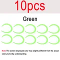10pcs Green