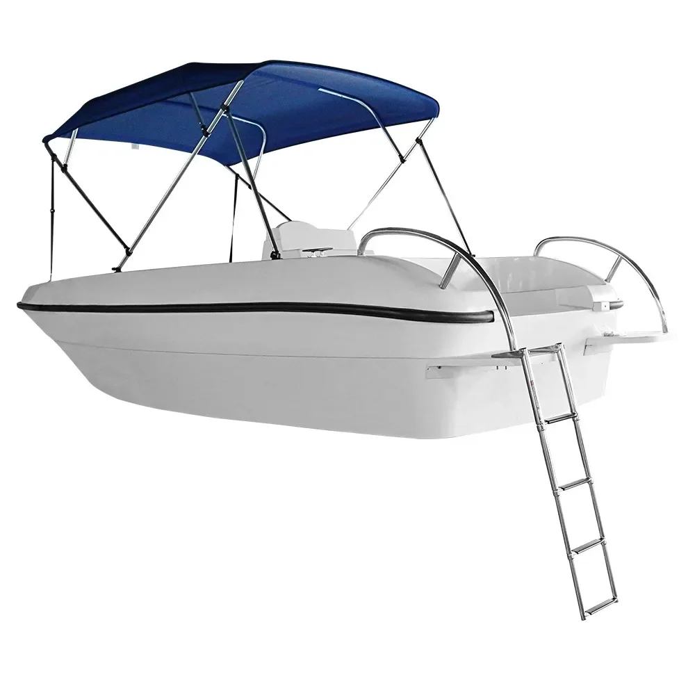 Escalera telescópica de acero inoxidable para barco – Plegable marina - imagen 2