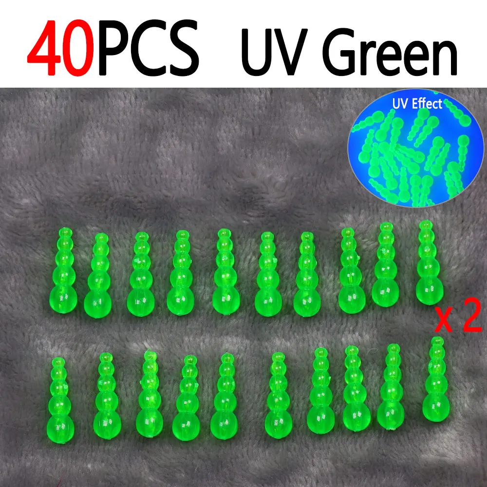 40pcs UV Green
