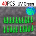 40pcs UV Green