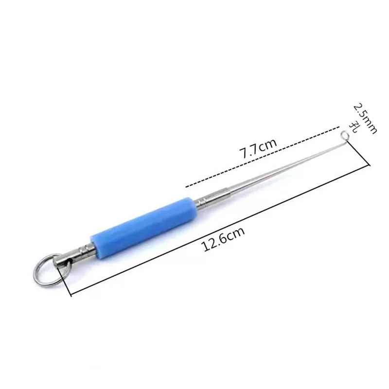 Extractor de anzuelos acero inoxidable garganta profunda – removedor - imagen 5