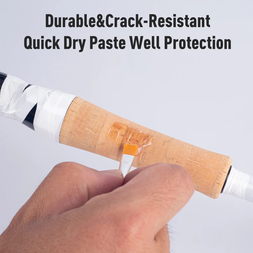 Protector de caña de pescar Kingdom Corcho, 10ml, impermeable, antimoho, anticorrosión, antiincrustante, Protector de corcho, herramientas de pesca - imagen 5