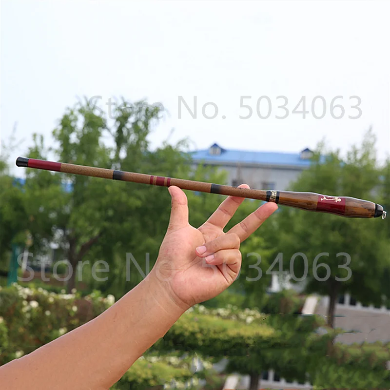 Caña de pescar portátil de sección corta, Mini caña de mano de bolsillo duro ultraligera de carbono para pesca en agua dulce - imagen 4