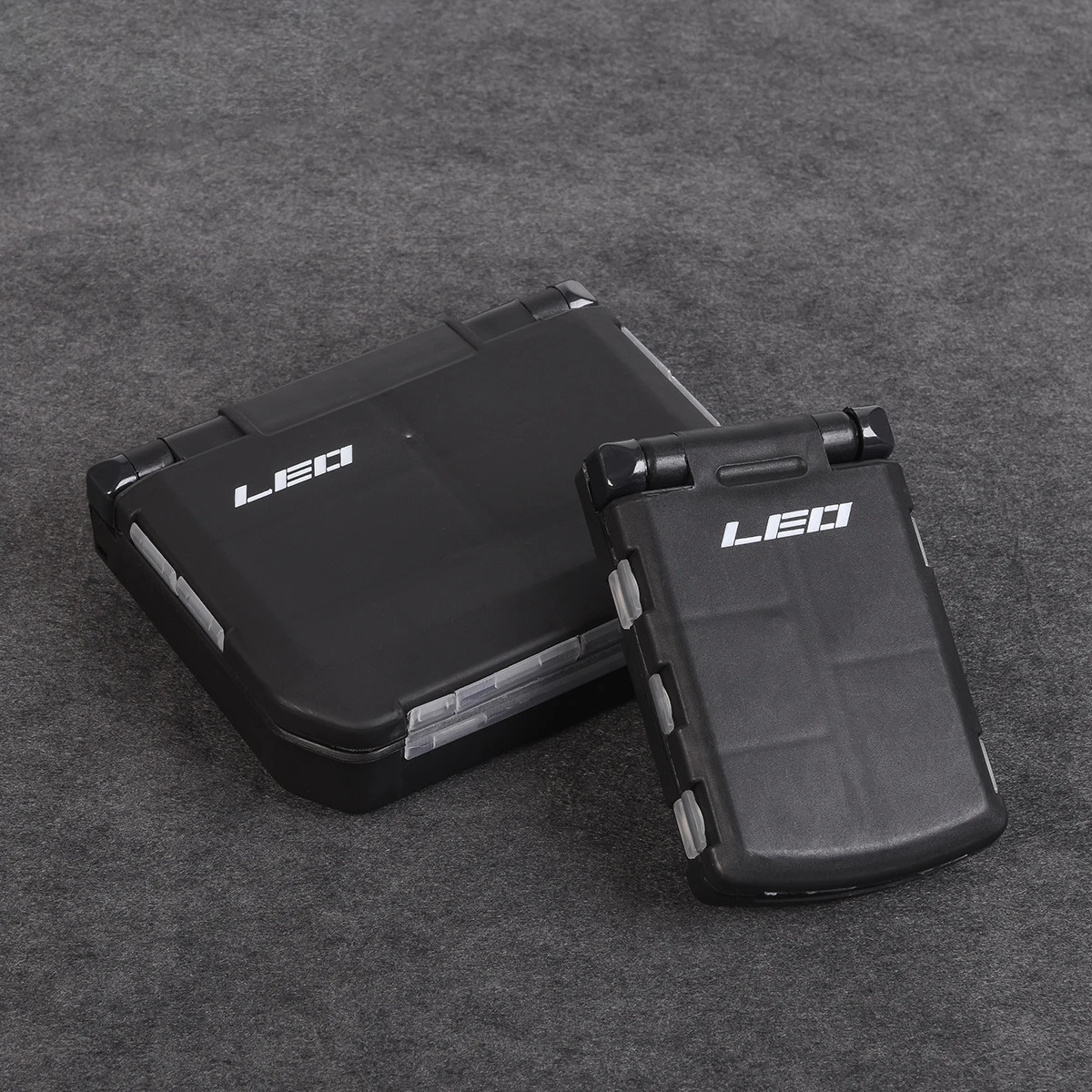 Mini caja de almacenamiento de aparejos de pesca voladores, doble cara, 10/12 compartimentos, gancho, caja de almacenamiento de cebo, accesorios de pesca, 2 tamaños - imagen 5