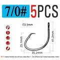 5pcs  Size 7I0