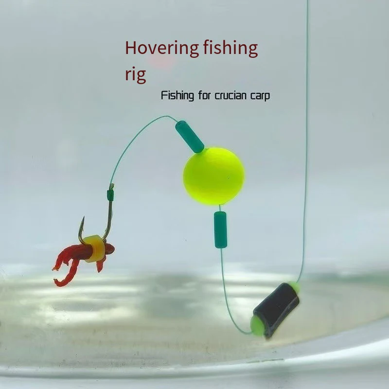 5 uds aparejos de pesca para el cabello anzuelo listo para usar anzuelo de pesca de carpa tamaño 3 # 4 # 5 # 6 # 7 # Aparejos de carpa, señuelo de pesca, aparejos de pesca - imagen 2