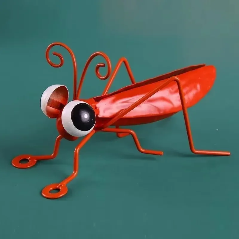 Estatua decorativa de gafillo metálico para jardín y exteriores - imagen 5