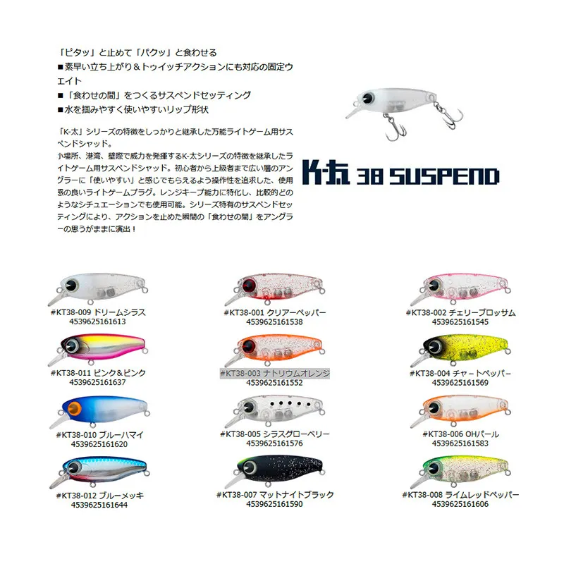 Ima Little Minnow – Señuelo micro minnow suspendido original para spinning - imagen 5