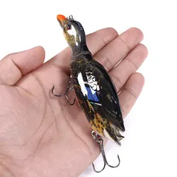 Swimbait multisección imitación de pato para lucio, carpa y lubina