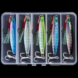 Señuelo plantilla Metal Jigging para lubina y trucha en agua salada
