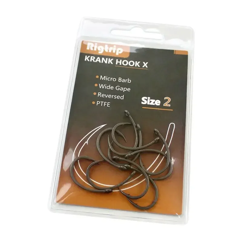 10 Uds. Anzuelo de pesca de carpa que vale la pena probar anzuelos de carpa tamaño 2 4 6 8 - imagen 2