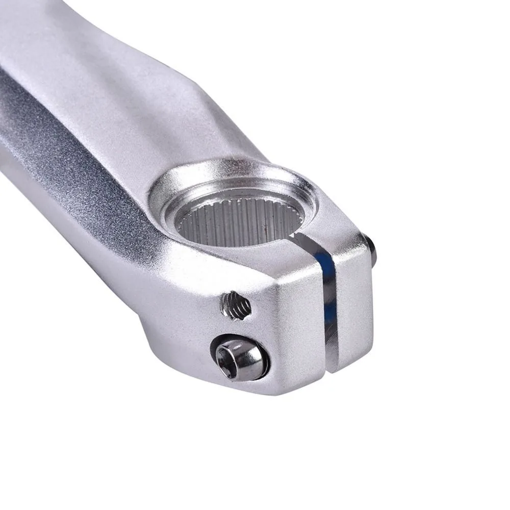 Brazo de manivela de bicicleta de aleación de aluminio, espaciado entre orificios de 170mm, brazo de manivela izquierdo negro y plateado para M4050/M590/M610/SLX/XT/XTR