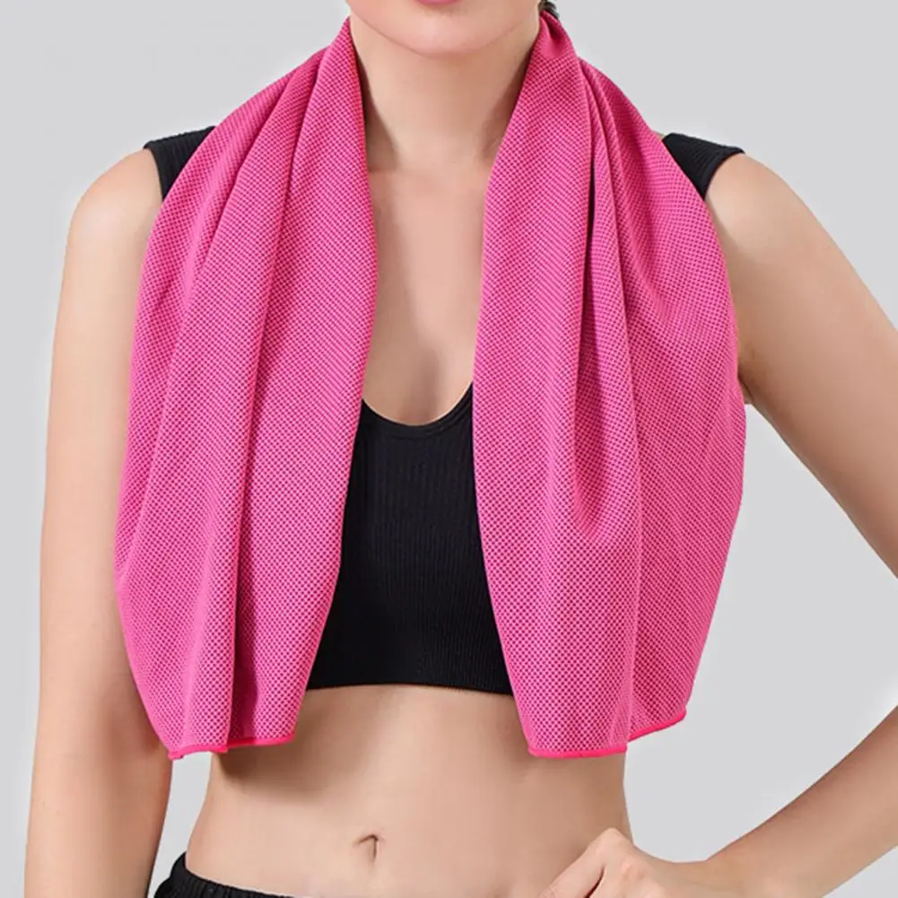 Toalla refrescante de hielo transpirable, portátil, de secado rápido, súper absorbente, toalla refrescante de verano de alta calidad para deportes al aire libre y Fitness - imagen 3