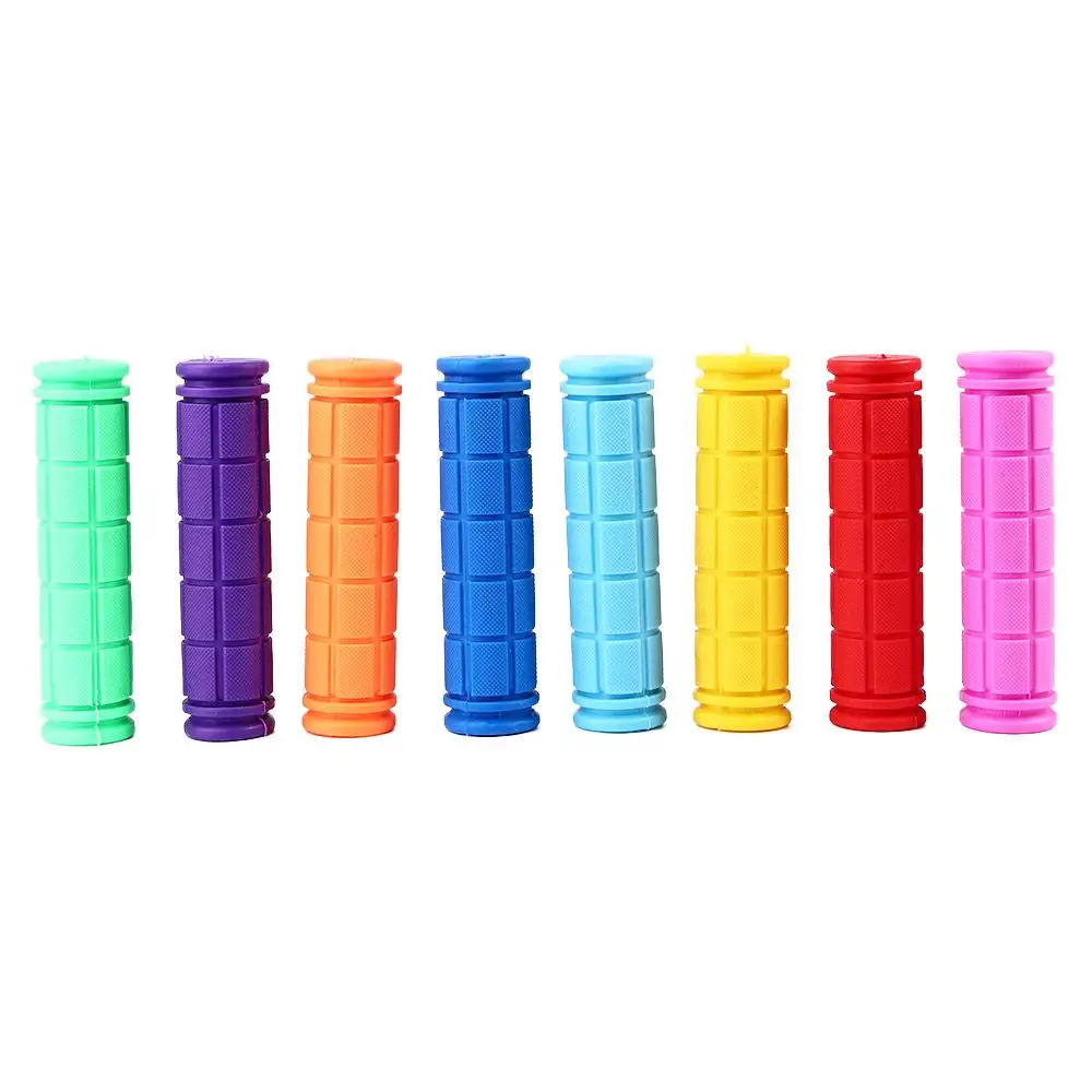 Empuñaduras de bicicleta para patinete, accesorios antideslizantes de goma suave para bicicleta, empuñaduras de manillar, cubierta de barra de mango - imagen 3