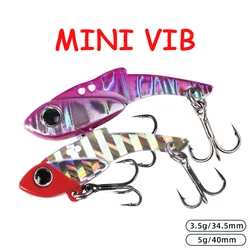 Señuelo Vibratorio Metal 3,5-5g para Lucio Perca Trucha