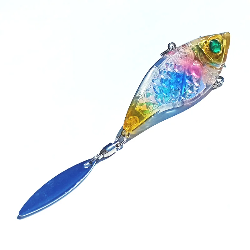 Señuelo de plástico duro VIB, anzuelo de pesca afilado, lubina, caballa, pargo, corvina amarilla, nuevo, 15G, 21g, 28G - imagen 5