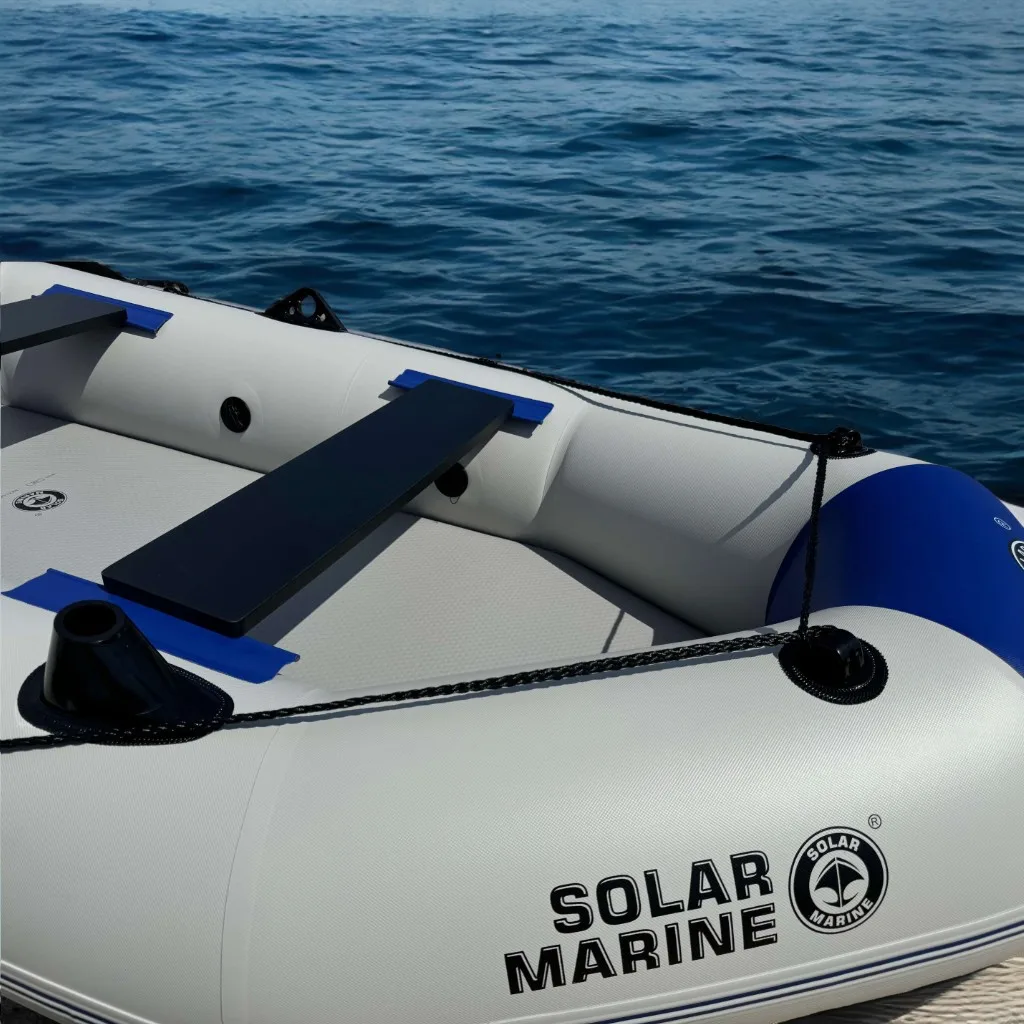 Solar Marine 2,6 M 8,5 pies 3-4 personas kayak de pesca inflable barcos de carreras y kayak plegable IB accesorios para deportes acuáticos al aire libre - imagen 2