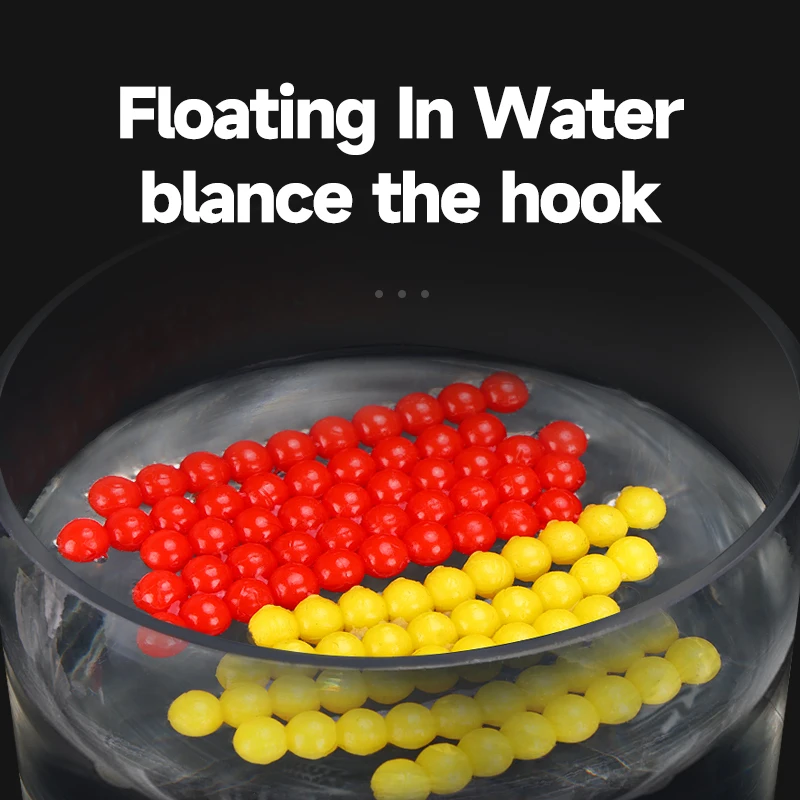 WEIHE1PC cebo blando flotante flotante en blance de agua el anzuelo - imagen 4