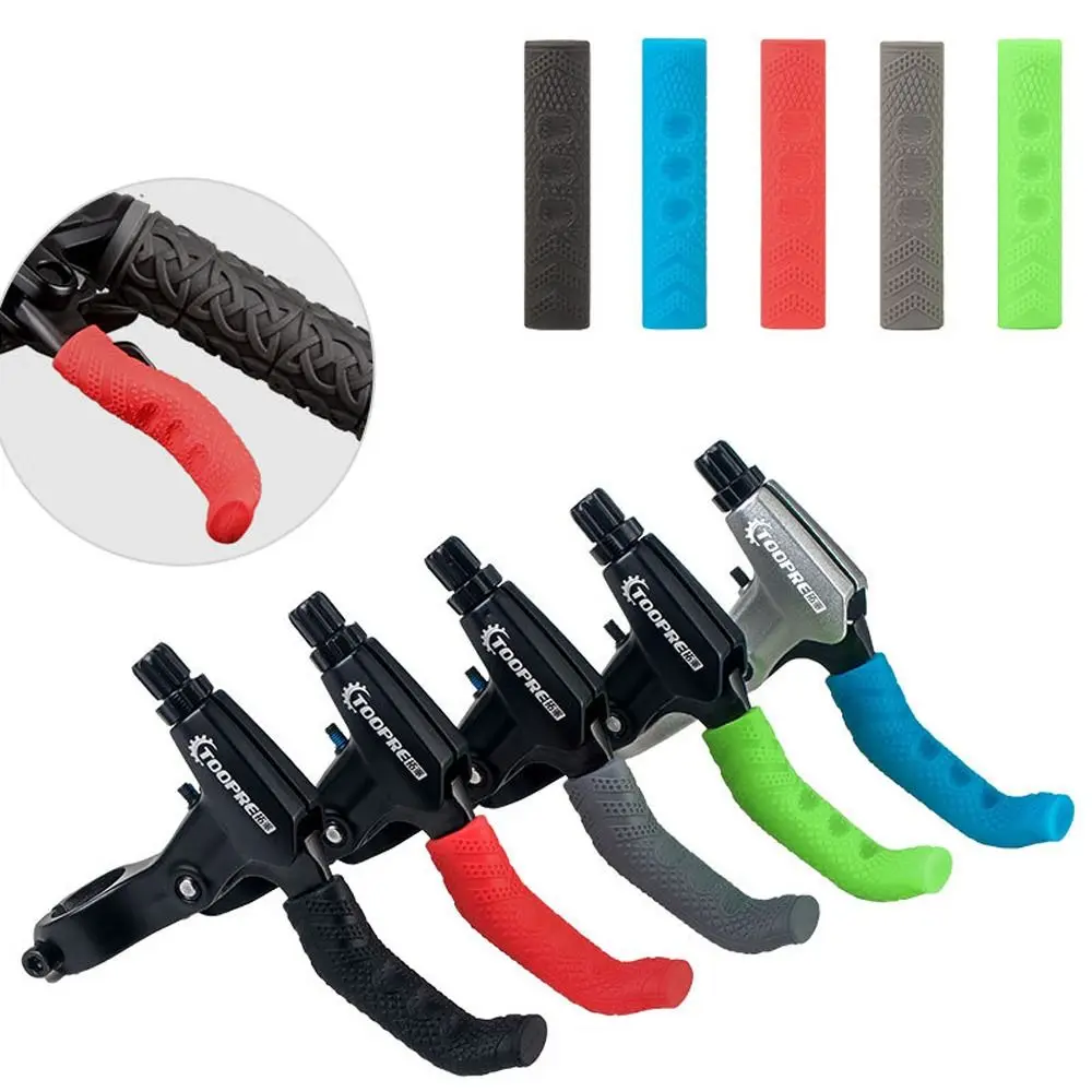 Empuñaduras de piezas de bicicleta MTB, cubierta protectora de freno de bicicleta, cubierta de palanca de freno, cubierta de palanca de manija de freno, funda protectora de silicona - imagen 2