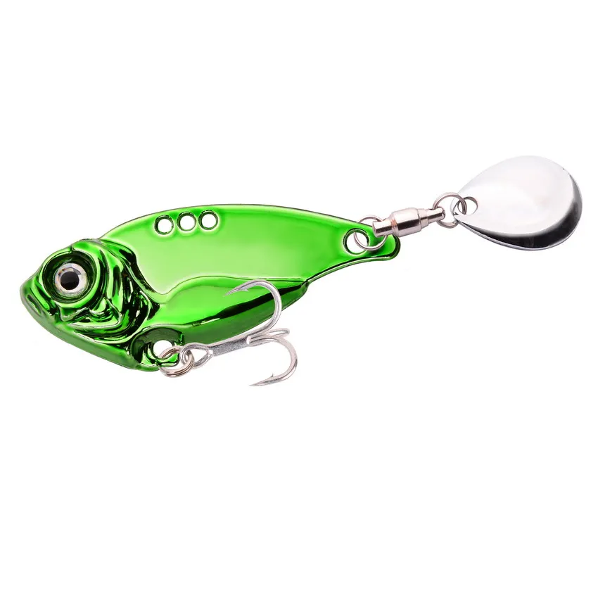 Cebo Giratorio Metal Vib Trolling para lucio y black bass - imagen 5