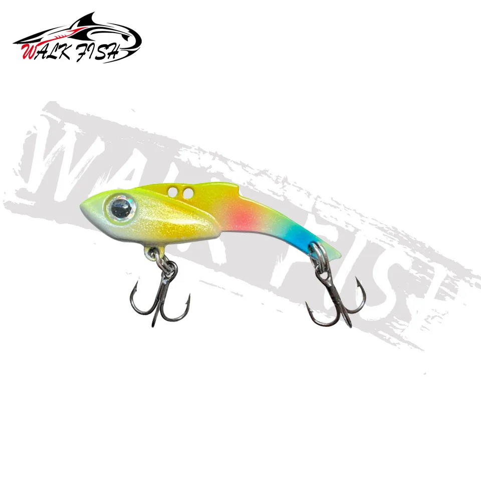 WALK FISH-señuelo de pesca de cuchara VIB, cebo giratorio de Metal de 3,5/5g/7g, Crankbait, cebos duros artificiales para pesca de Cicada VIB - imagen 5