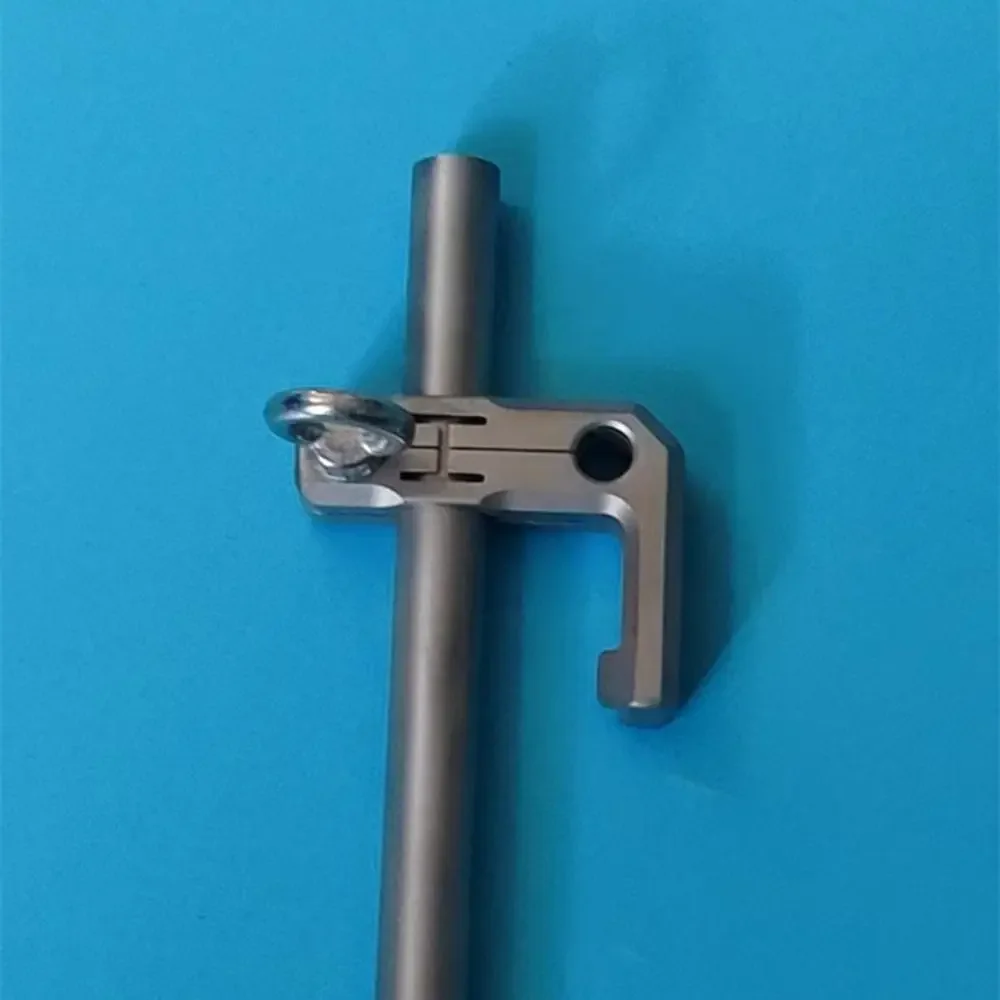 Nuevo Clavijas TC4 OutdoorTitanium 25/30/35cm ligeras 360 °   Estacas giratorias, estacas portátiles para tienda de campaña, accesorios para acampar y senderismo - imagen 4