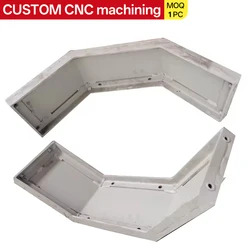 Componentes metálicos de precisión CNC – Conectores de pesca soldados