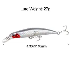 Crankbaits de fundición larga multicolor para pesca en el mar – Se hunden, para pececillos