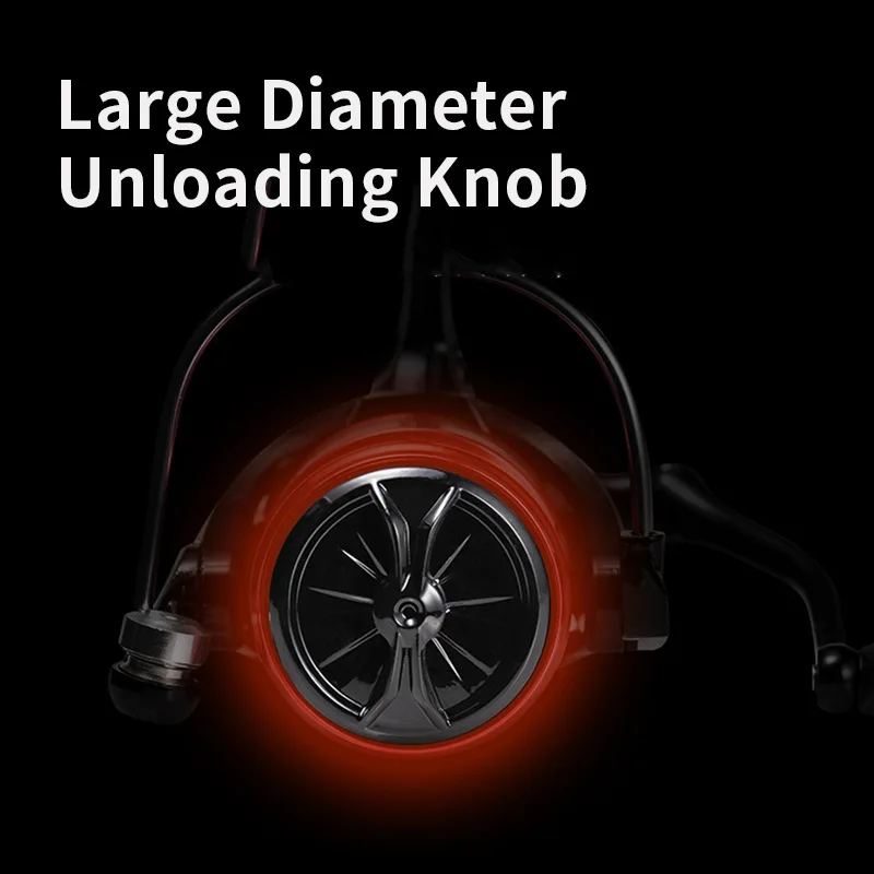 Mavllos-carrete de pesca giratorio 2021 UL, bobina de Metal poco profundo 2000: 1, arrastre máximo 8KG, de bajo perfil para agua dulce - imagen 4