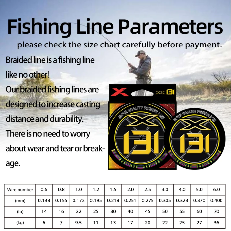 Nuevo Línea de pesca YGK 13X, sedal de pesca trenzado, 150m/200m, línea multifilamento súper fuerte, pesca de carpa, 14-55LB, 13 hebras - imagen 2