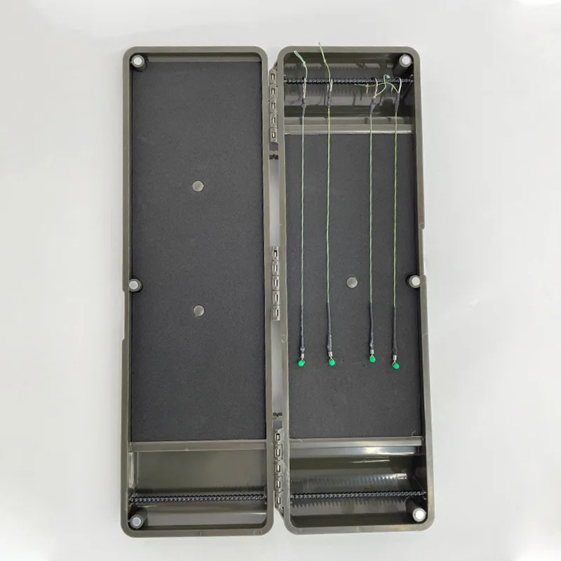 PRO BEROS caja de aparejos de pesca de carpa, aparejo de carpa, accesorios de aparejo de pelo Ronnie Zig, alineador de línea giratoria, Kit de Clip de plomo, estuche de almacenamiento - imagen 3