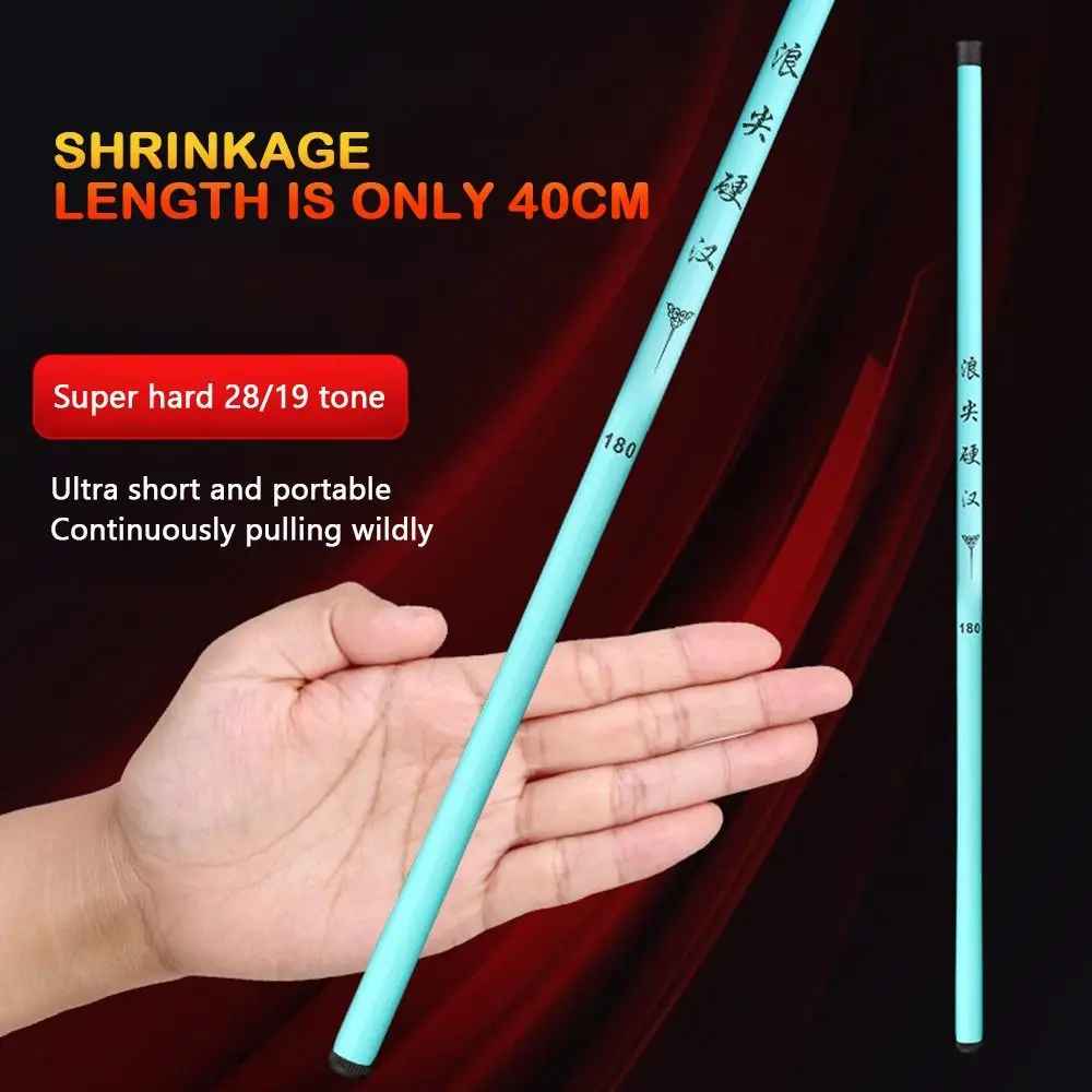 Telescopische hengel Volledige kits Spincast Visserij-reel Casting Rod Hengelset Koolstofvezel Glasvezel Feeder Rod Combo - imagen 3